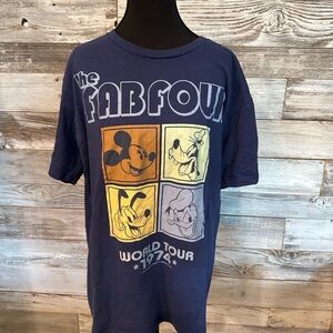 Disney Blue 'The Fab Four' Kids T-Shirt